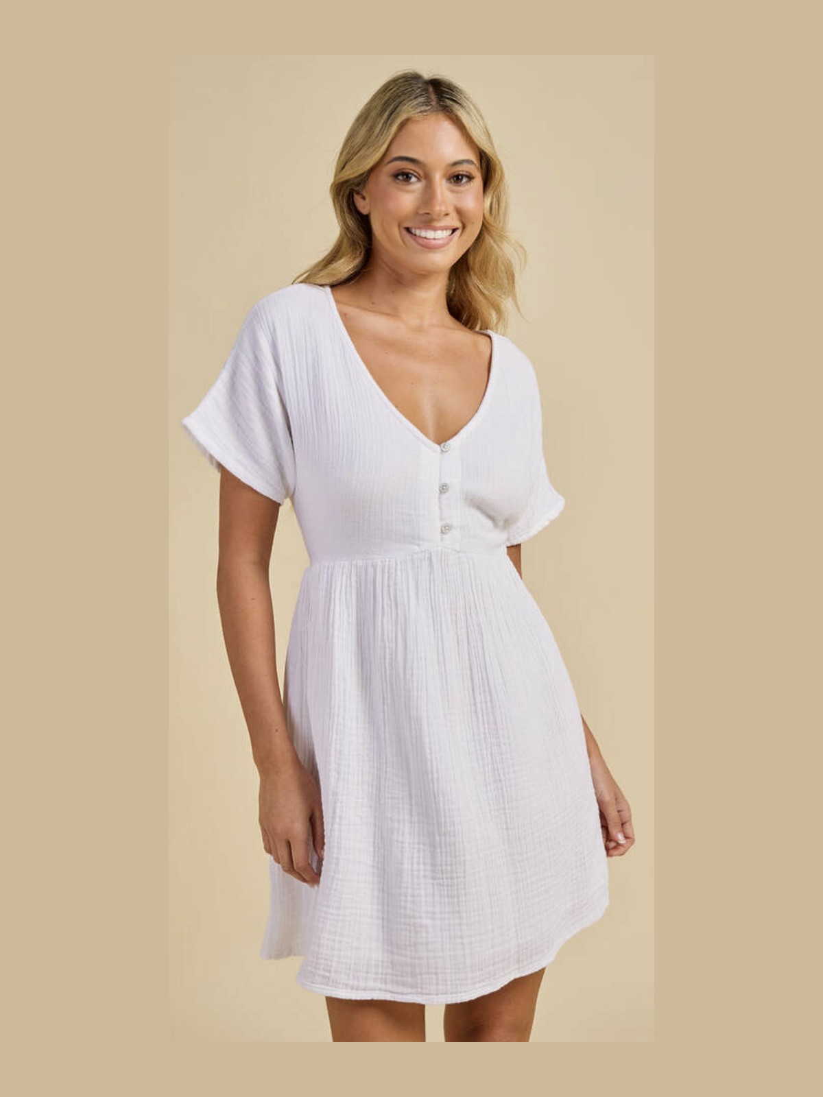 Rip Curl White Dress